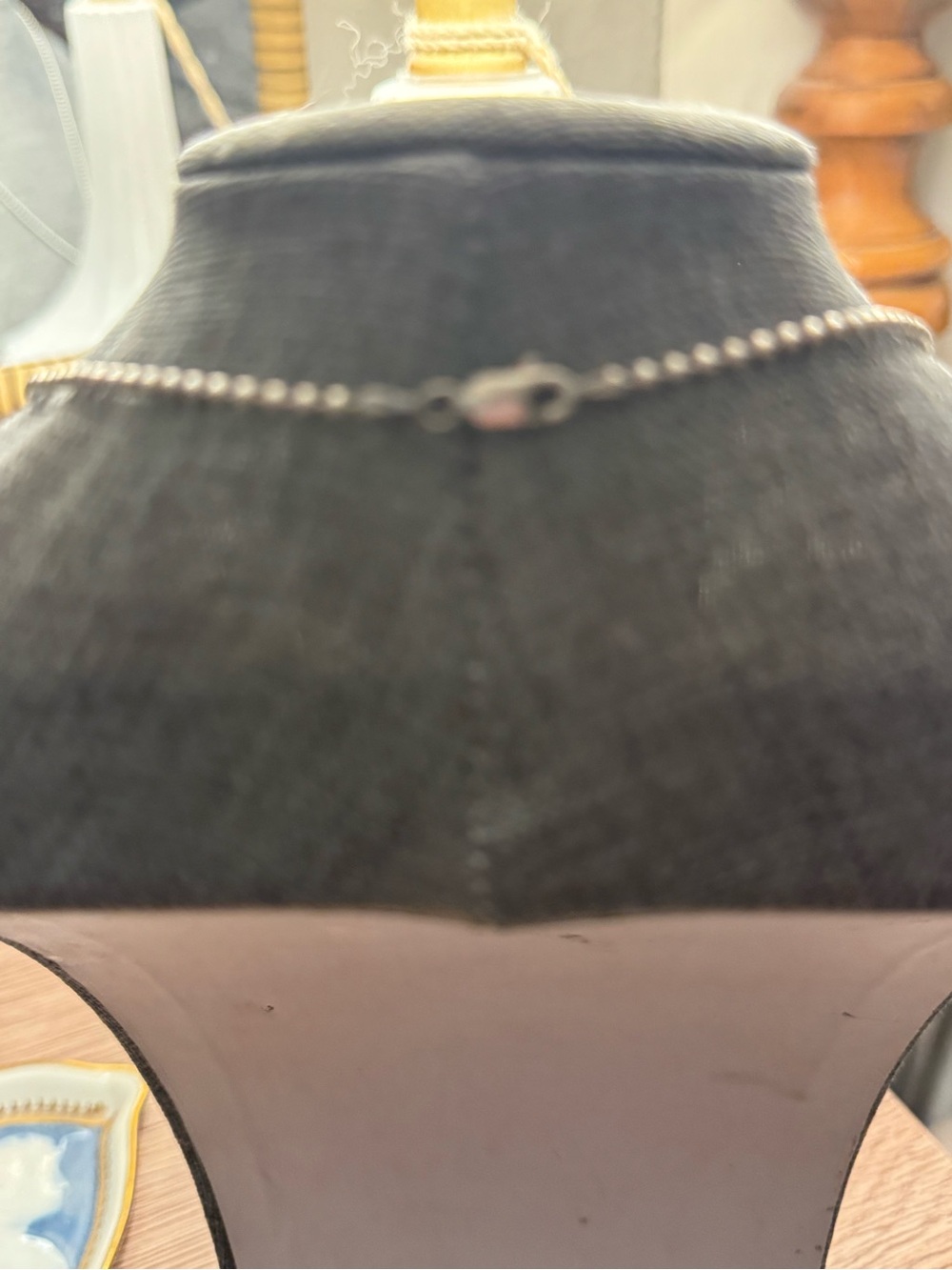🩶 MIGNON FAGET STERLING SIVER SHELL PENDAT WITH STERLING BALL CHAIN! 🩶🩶 - Picture 3 of 6